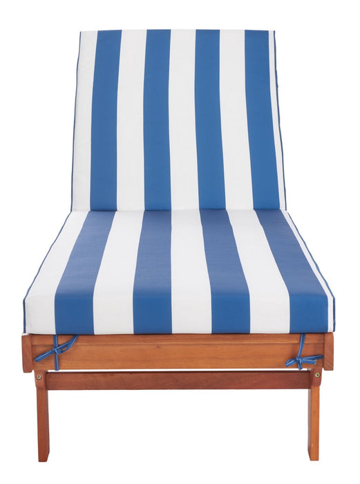 Newport Chaise Lounge Chair With Side Table/Blue - Cool Stuff & Accessories