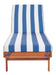 Newport Chaise Lounge Chair With Side Table/Blue - Cool Stuff & Accessories