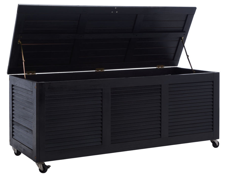 Elina 47.2 Inch L Cushion Box/Black