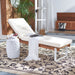 Nuca Sunlounger/Natural White - Cool Stuff & Accessories