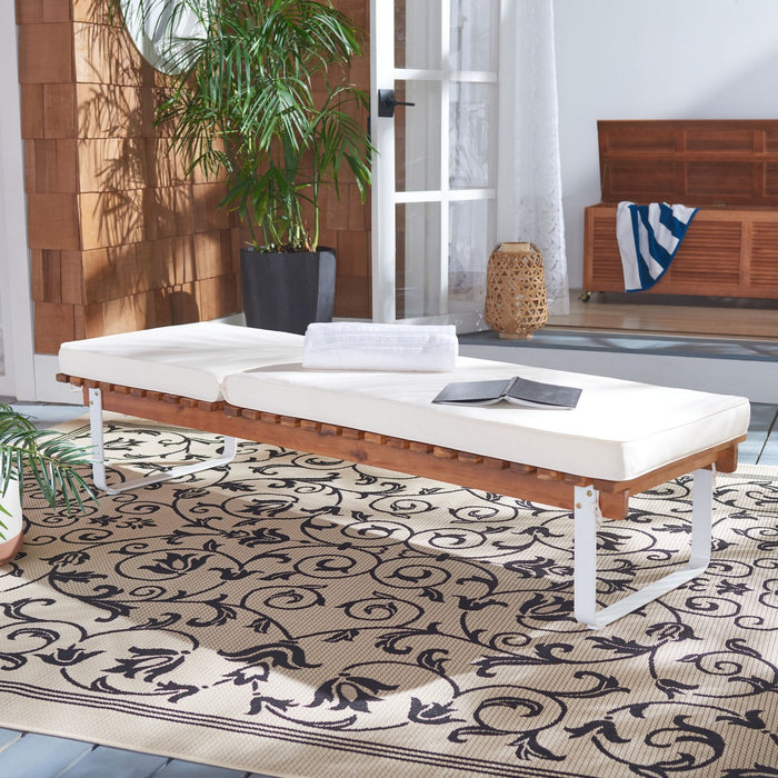 Nuca Sunlounger/Natural White - Cool Stuff & Accessories
