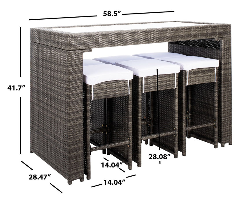 Horus Dining Set/Grey Brown White - Cool Stuff & Accessories