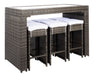 Horus Dining Set/Grey Brown White - Cool Stuff & Accessories