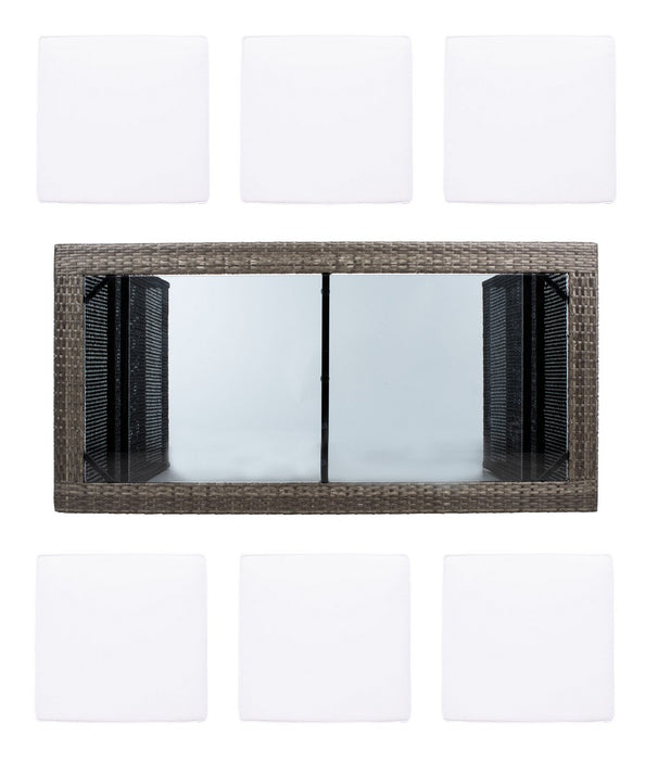 Horus Dining Set/Grey Brown White - Cool Stuff & Accessories