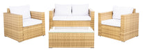 Machie 4pc Living Set/ Natural White - Cool Stuff & Accessories