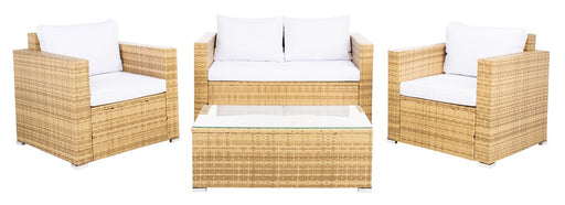 Machie 4pc Living Set/ Natural White - Cool Stuff & Accessories