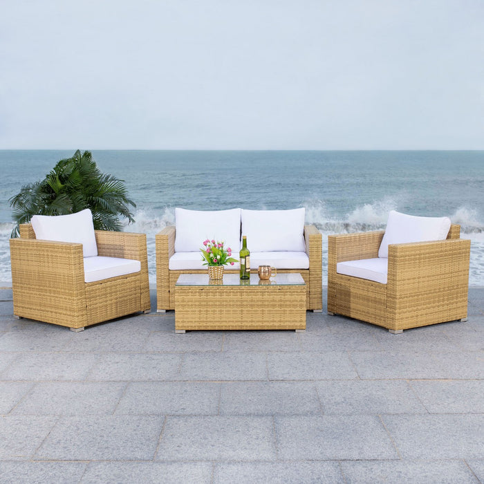 Machie 4pc Living Set/ Natural White - Cool Stuff & Accessories