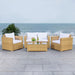 Machie 4pc Living Set/ Natural White - Cool Stuff & Accessories