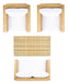 Machie 4pc Living Set/ Natural White - Cool Stuff & Accessories
