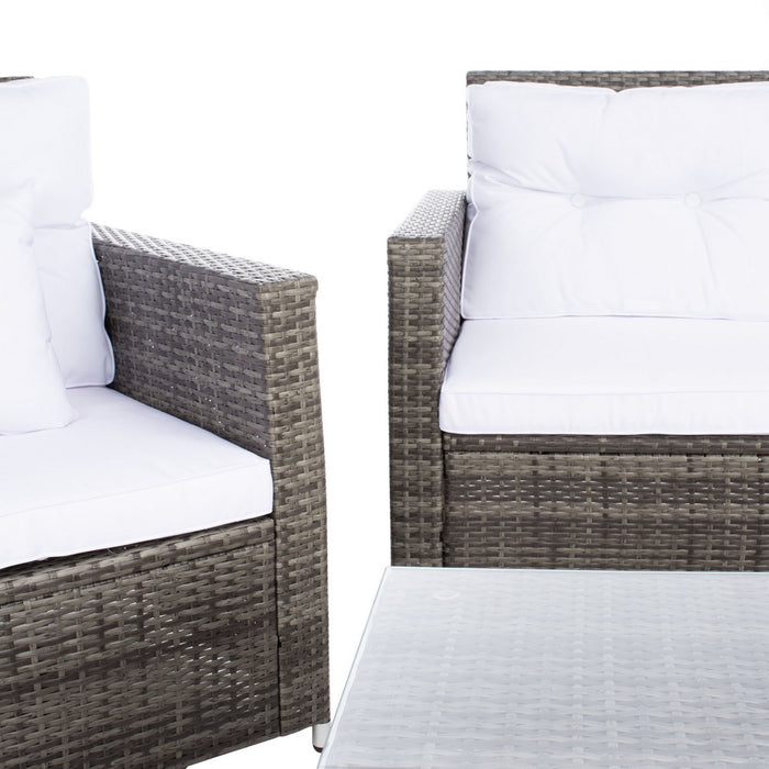 Lorma 4pc Brown Outdoor Living Set - Cool Stuff & Accessories