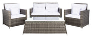 Lorma 4pc Brown Outdoor Living Set - Cool Stuff & Accessories