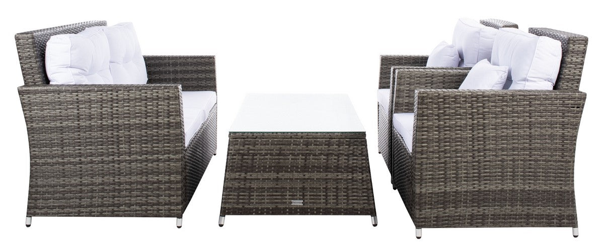 Lorma 4pc Brown Outdoor Living Set - Cool Stuff & Accessories