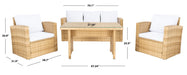 Nyra Dining Set/Natural White - Cool Stuff & Accessories