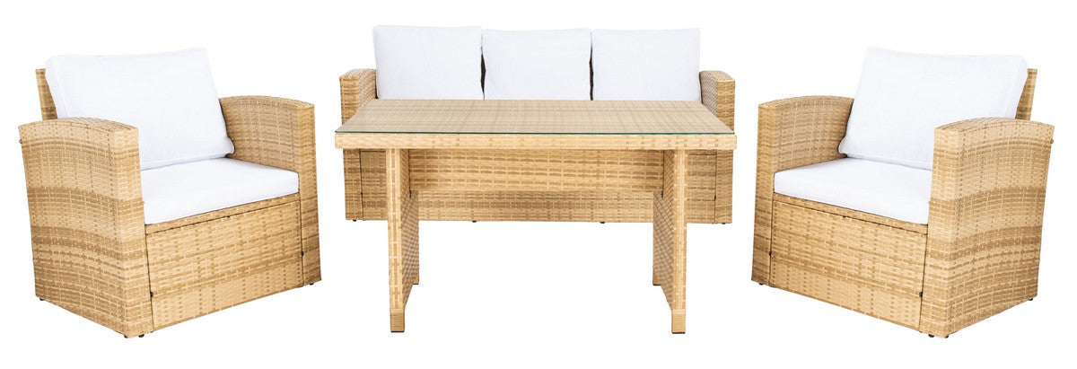 Nyra Dining Set/Natural White - Cool Stuff & Accessories