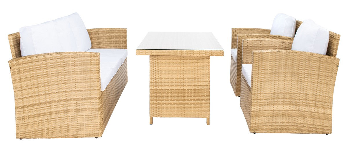 Nyra Dining Set/Natural White - Cool Stuff & Accessories