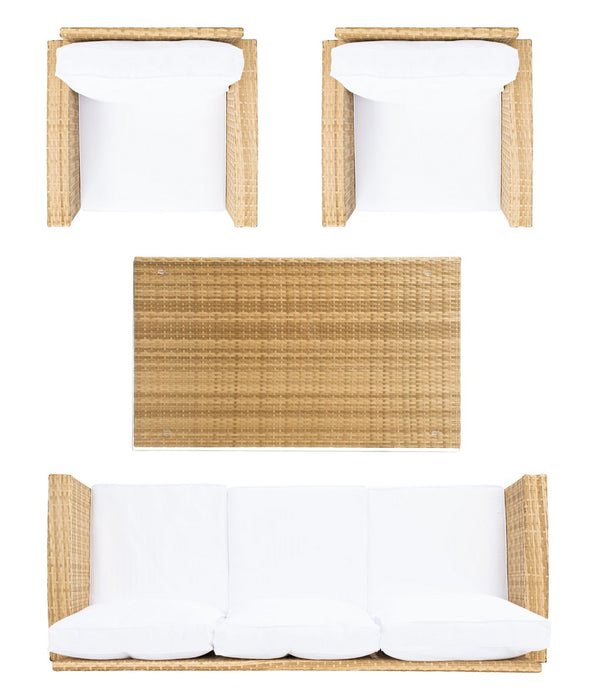 Nyra Dining Set/Natural White - Cool Stuff & Accessories