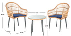 Berlen 3 Piece Lounger Set/Navy - Cool Stuff & Accessories