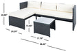 Bronson 3 Piece Outdoor Sofa Set - Cool Stuff & Accessories