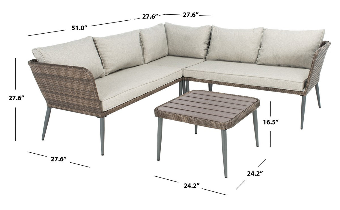 Serson 4 Pc Sofa Set - Cool Stuff & Accessories