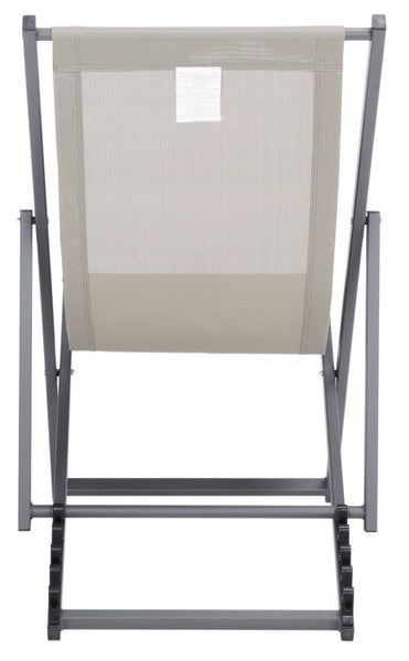 Breslin Set Of 2 Sling Chairs/Grey