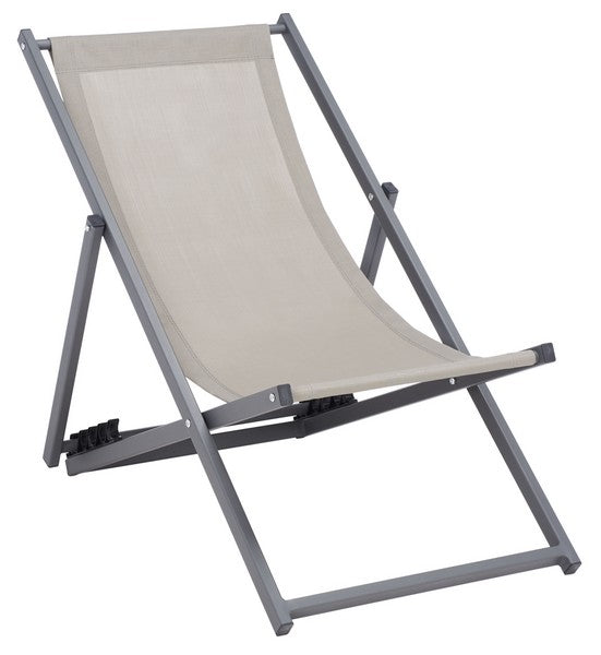 Breslin Set Of 2 Sling Chairs/Grey