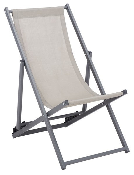 Breslin Set Of 2 Sling Chairs/Grey