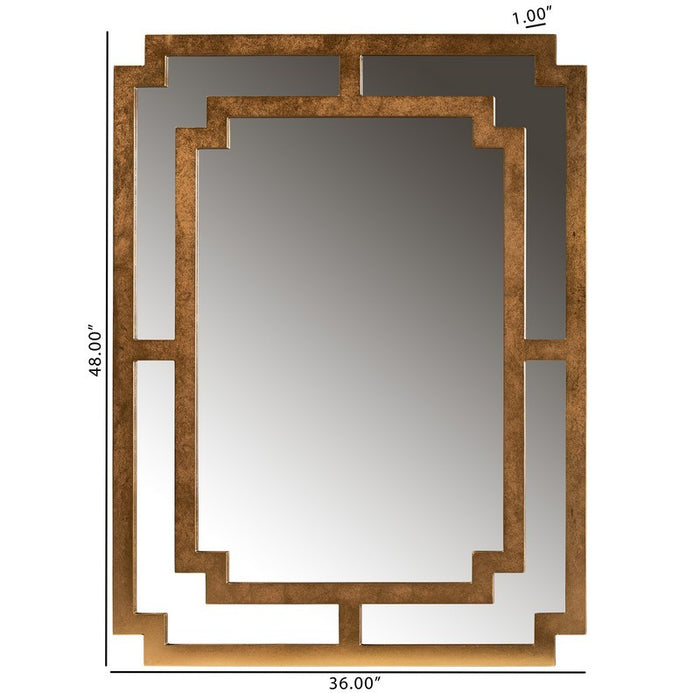 Dayana Antique Accent Wall Mirror