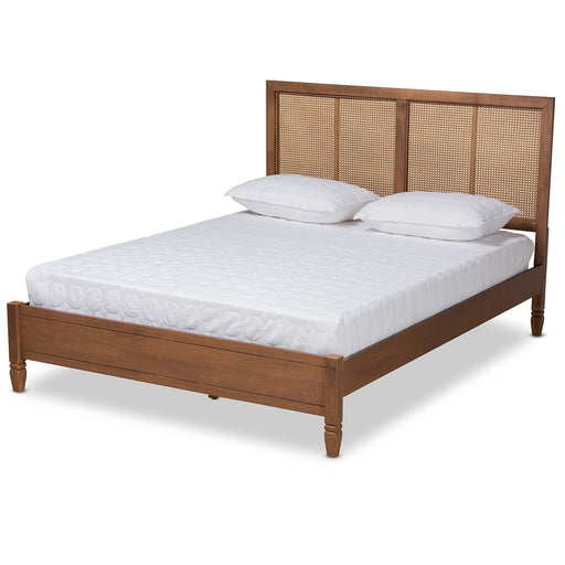 Redmond Modern Rattan  King  Size Platform Bed - Cool Stuff & Accessories