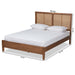 Redmond Modern Rattan  King  Size Platform Bed - Cool Stuff & Accessories