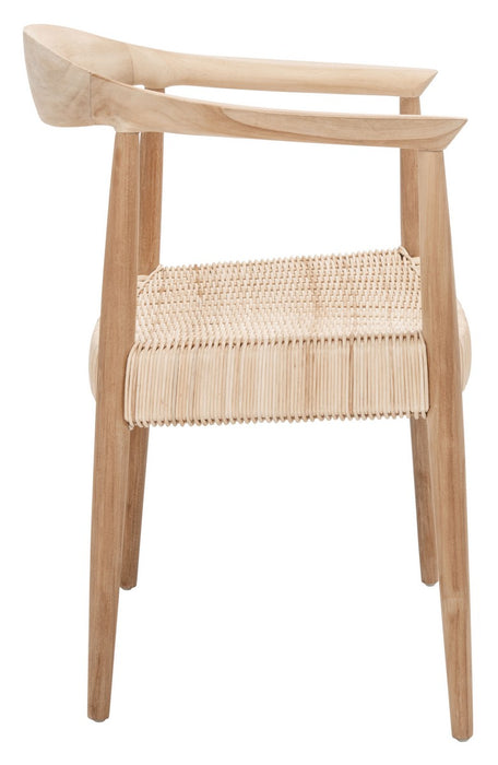 Renga Rope Rattan Accent Chair/ Unfinished Natural