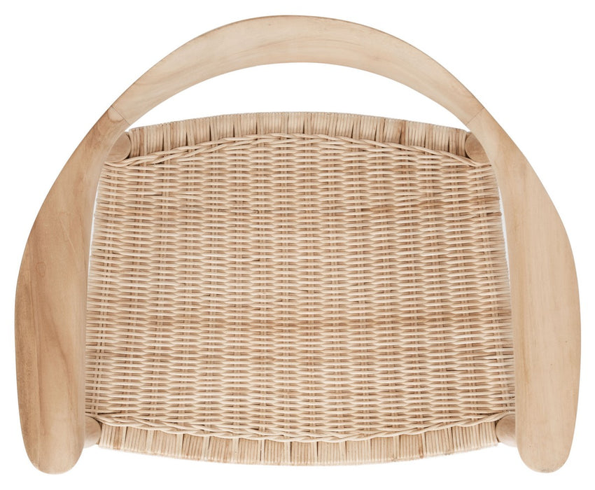 Renga Rope Rattan Accent Chair/ Unfinished Natural