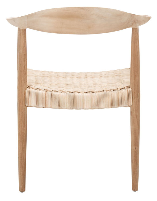 Renga Rope Rattan Accent Chair/ Unfinished Natural
