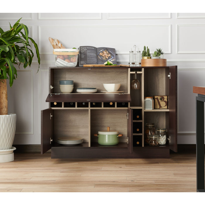 Furniture of America Revo Buffet With Wine Storage - Cool Stuff & Accessories