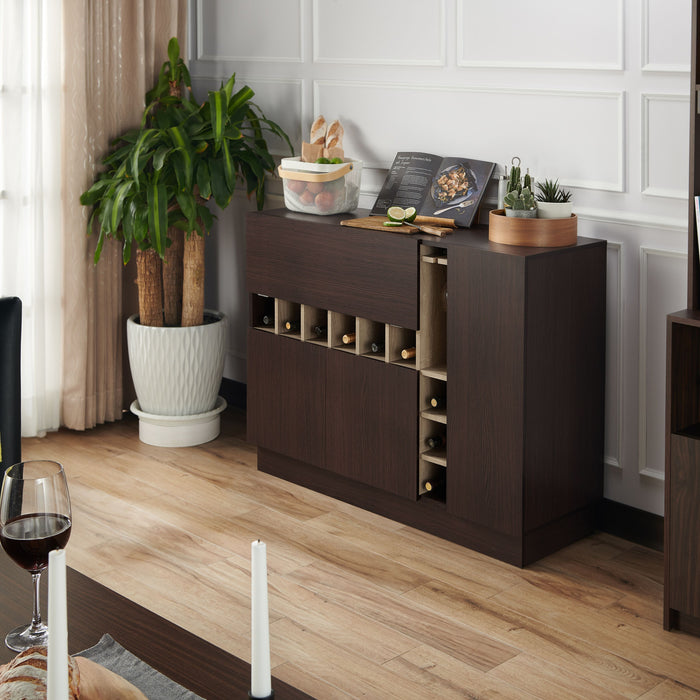 Furniture of America Revo Buffet With Wine Storage - Cool Stuff & Accessories