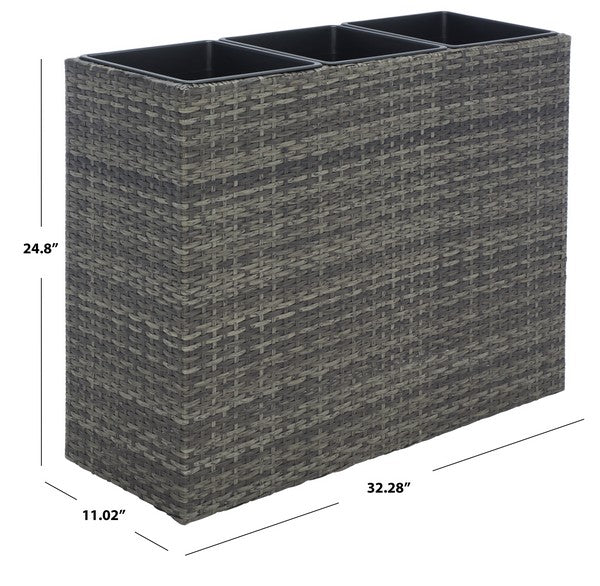 Rita Flower Rack/ Grey Brown