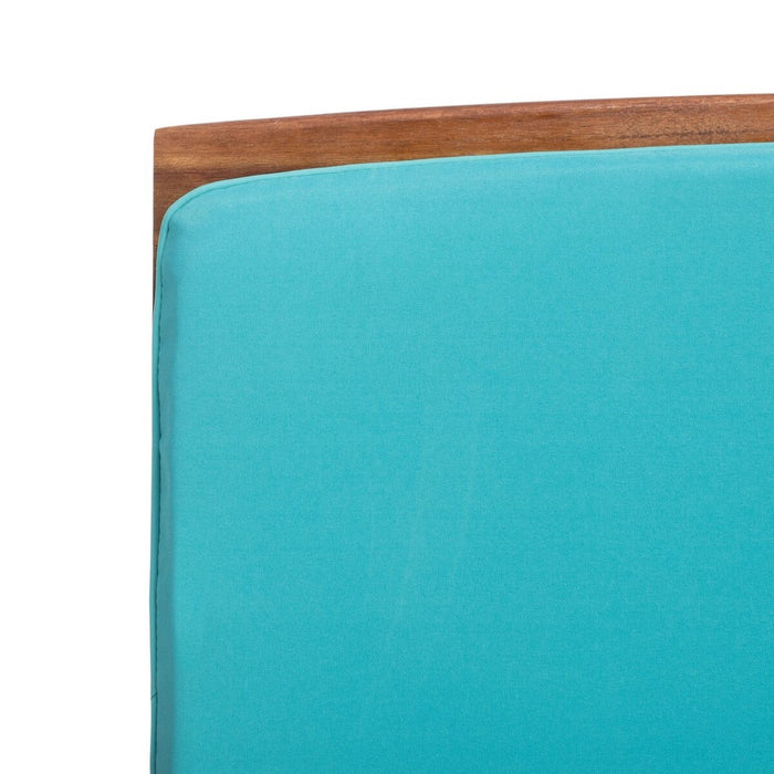 Rocklin 4 Pc Outdoor Set/Aqua Cushion