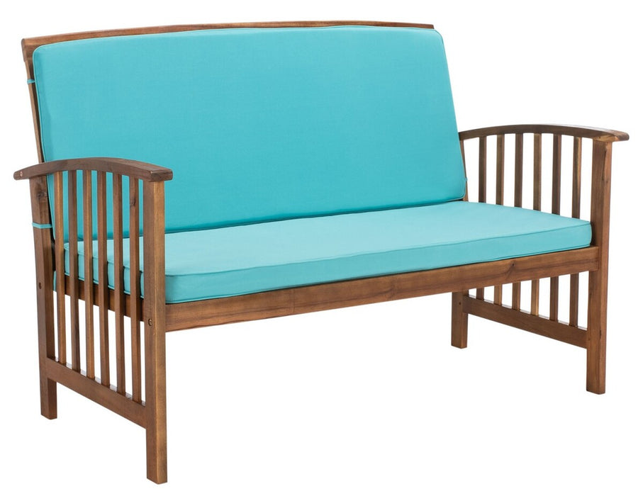 Rocklin 4 Pc Outdoor Set/Aqua Cushion