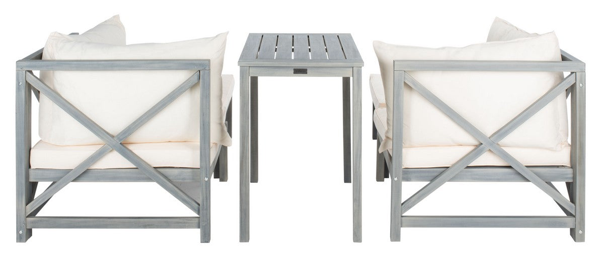Ronson 5 Pc Sectional Set/Ash Grey