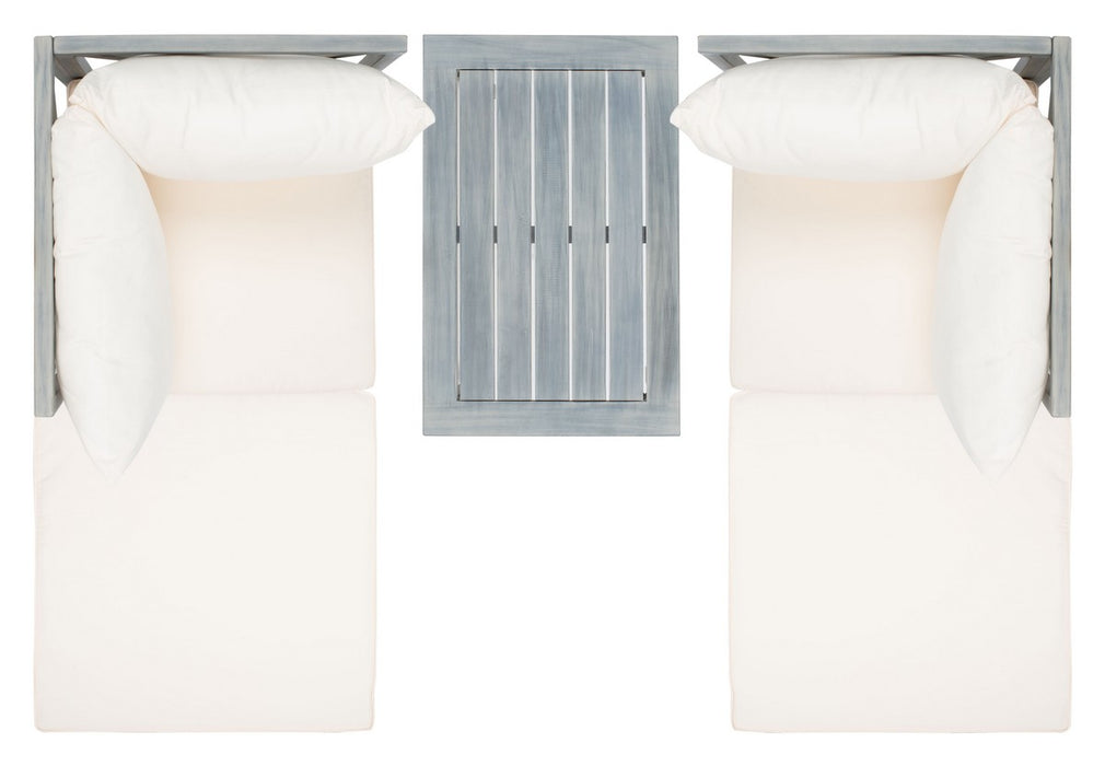 Ronson 5 Pc Sectional Set/Ash Grey
