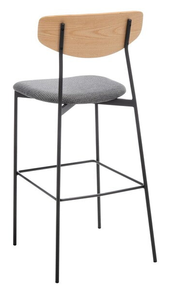Ryker Bar Stool/ Oak Grey