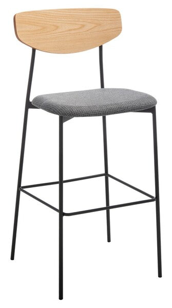 Ryker Bar Stool/ Oak Grey