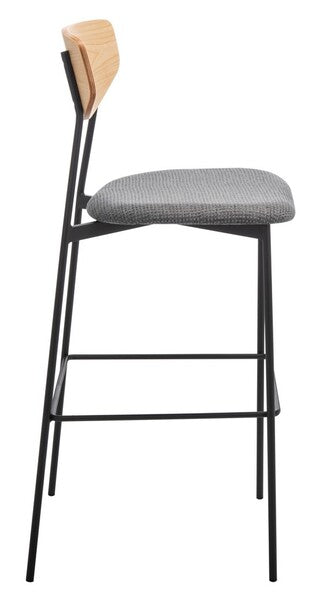 Ryker Bar Stool/ Oak Grey