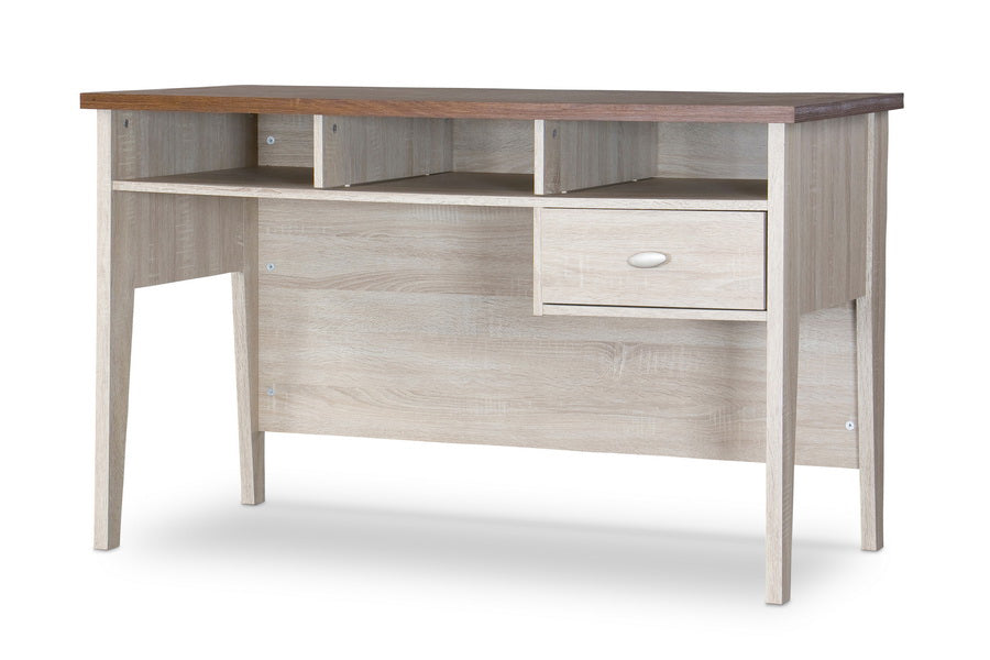 Tyler Modern Oak Desk - Cool Stuff & Accessories