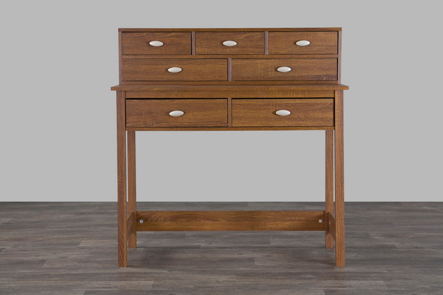 McKinley Modern Oak Desk - Cool Stuff & Accessories