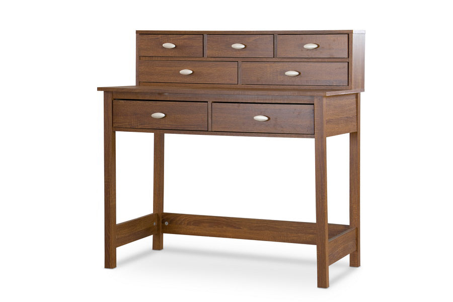 McKinley Modern Oak Desk - Cool Stuff & Accessories