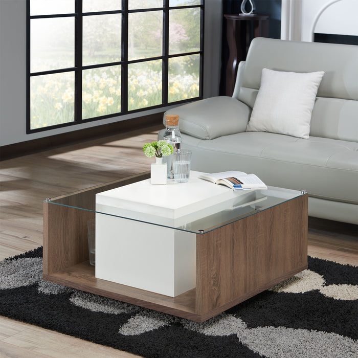 Furniture of America Safdie Square Coffee Table - Cool Stuff & Accessories