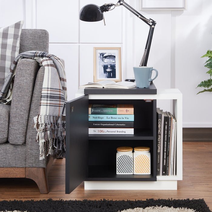 Furniture of America Samina Side Table With Storage - Cool Stuff & Accessories