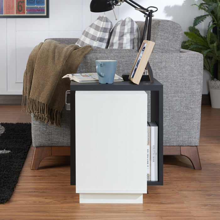 Furniture of America Samina Side Table With Storage - Cool Stuff & Accessories