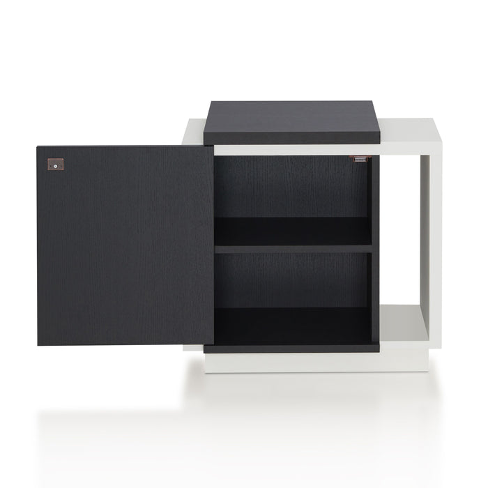 Furniture of America Samina Side Table With Storage - Cool Stuff & Accessories