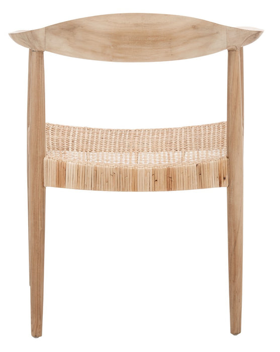 Sijo Rattan Peel Accent Chair/ Unfinished Natural